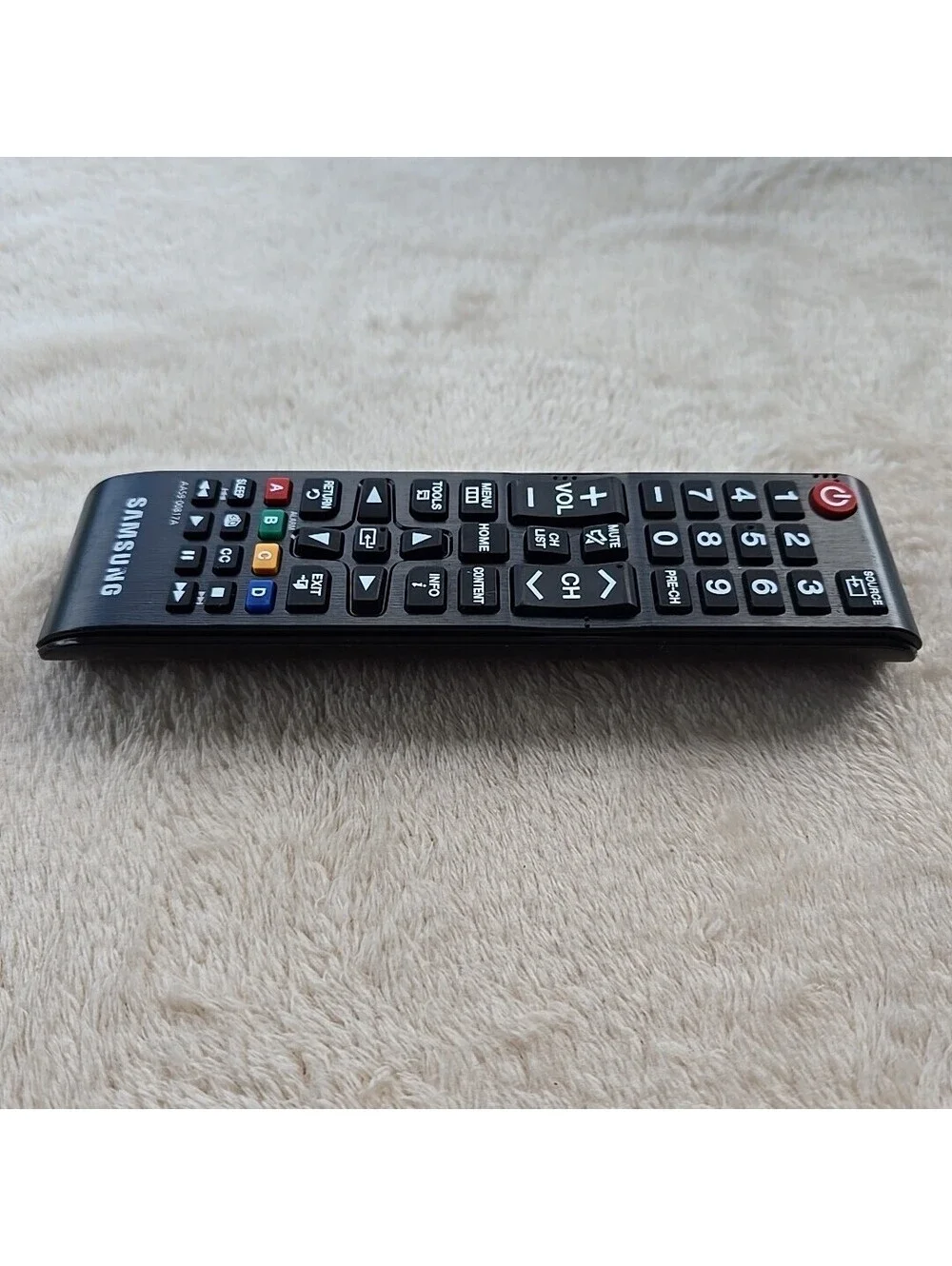 Original TV Remote Control for Samsung HG40NE478 Television (USED)
